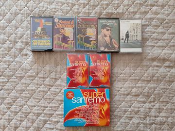 10 musicassette in blocco 