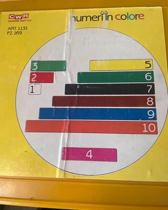 Numeri in colore