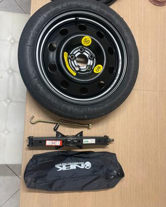 Kit ruotino di scorta “15”+ cric  e chiave