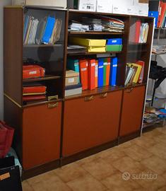 LIBRERIA con LETTO pieghevole incassato