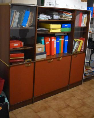LIBRERIA con LETTO pieghevole incassato