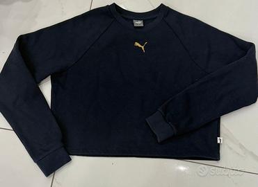 Felpa puma blu taglia M