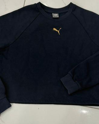 Felpa puma blu taglia M