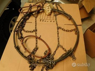 Coppia di catene vintage vw magggiolino-maggiolone