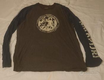 Maglietta vintage a maniche lunghe Napapijri TG L