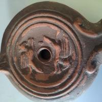 LANTERNA ROMANA  argilla solo Vintage 