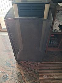 Griglia protezione per stufa a pellet/ camino