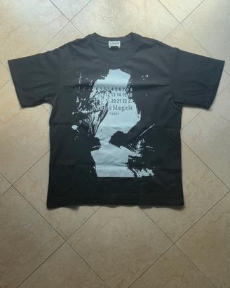 T-shirt nera Maison Margiela 