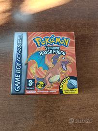Pokemon Rosso Fuoco boxato