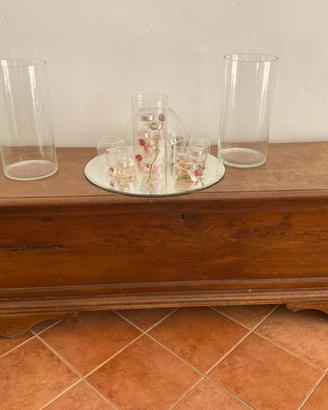 Cassapanca antica legno