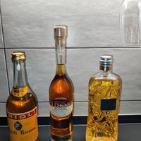 bottiglie liquore vintage da collezione 