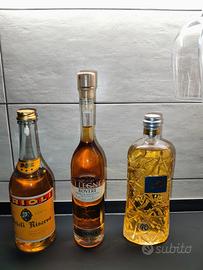 bottiglie liquore vintage da collezione 