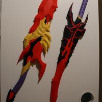 Pugnali (Kamish) di Sung Jin-Woo da Solo Leveling 