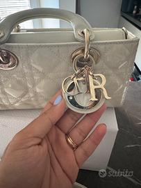 Borsa Christian Dior Lady D Joy Beige