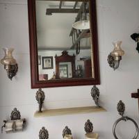 set completo bagno madreperla
