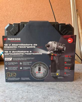 Parkside performance avvitatore a impulsi 12v