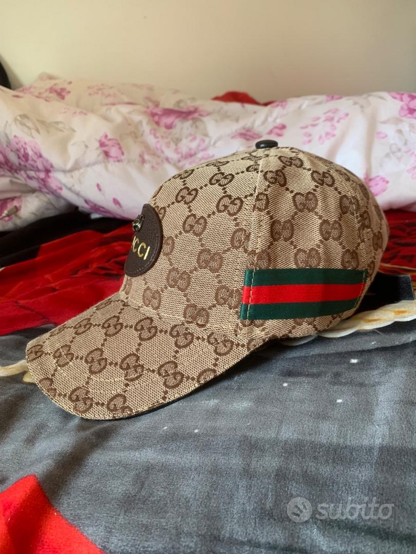 Cappello visiera a becco gucci sales
