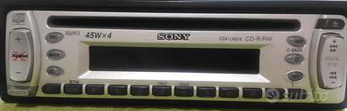 Autoradio CDSony CDX-L400X + Ampli Panasonic M302