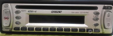 Autoradio CDSony CDX-L400X + Ampli Panasonic M302