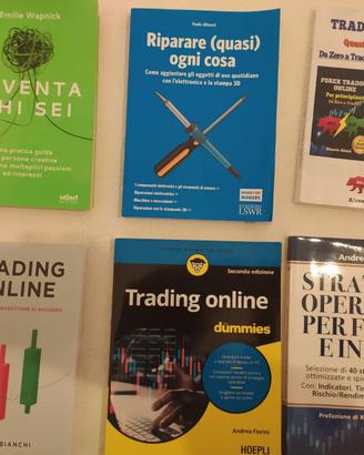 Lotto 24 Libri: Trading, Scacchi, Romanzi e Saggi