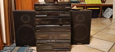 Impianto Stereo Hi-Fi Pioneer a Torre + Casse