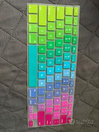 Copritastiera in silicone colorato per MacBook