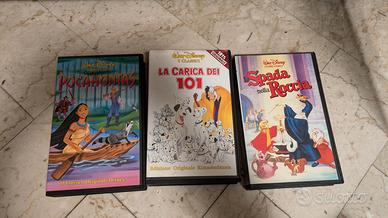 Lotto VHS classici Disney originali anni 90