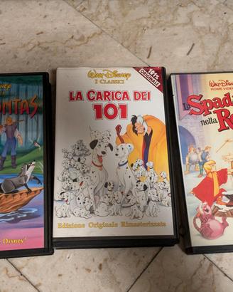 Lotto VHS classici Disney originali anni 90