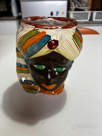 Testa di moro ceramica di caltagirone