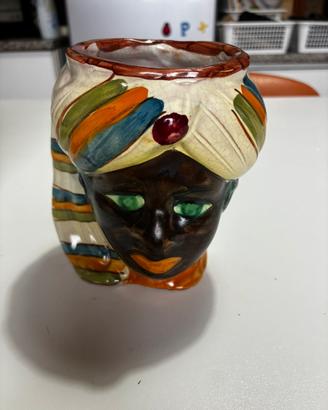 Testa di moro ceramica di caltagirone