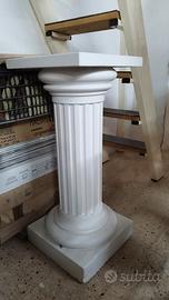 Colonna/capitello in gesso