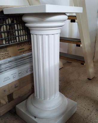 Colonna/capitello in gesso