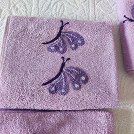 SET SALVIETTE DA BAGNO 5 PEZZI