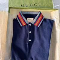 POLO GUCCI BAMBINO 10 ANNI ORIGINALE MESSA 1 VOLTA