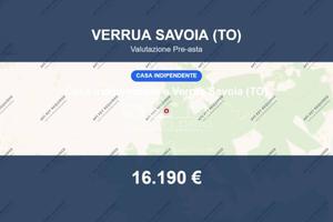 Immobile in asta di 91 m² con box auto a Verrua Sa