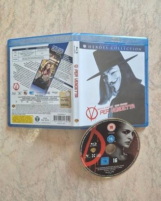 DVD blu ray V per vendetta