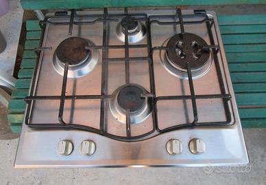 piano cottura Electrolux 4 fuochi gas da cm. 60 x