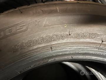 4 gomme estive 225/55 r17 97W Bridgestone