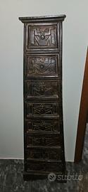 CASSETTIERA STILE ETNICO
