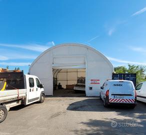 Copertura del container 12x12 m