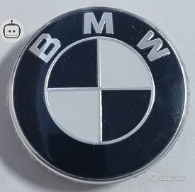 4 coppette bmw tutte 5x120 nero bianco c13