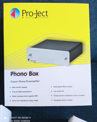 Giradischi phono box project 