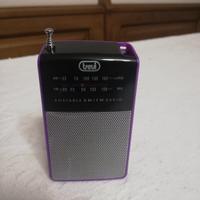 Trevi RA 725 Radiolina Portatile Viola Vintage 