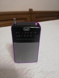 Trevi RA 725 Radiolina Portatile Viola Vintage 