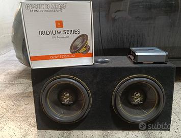 Titolo : Box+subwoofer groundzero/ amplificatore s