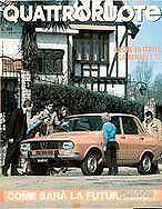 Rivista quattroruote maggio 1970
