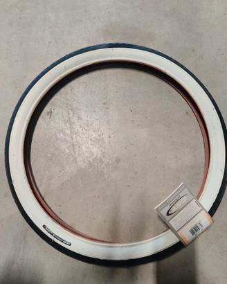 Copertone 20"x1.75 bianco nero graziella