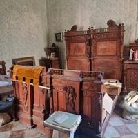 Camera da letto completa '800