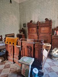 Camera da letto completa '800