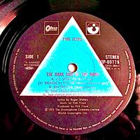 PINK FLOYD SOLID BLUE THE DARK SIDE OF THE MOON
